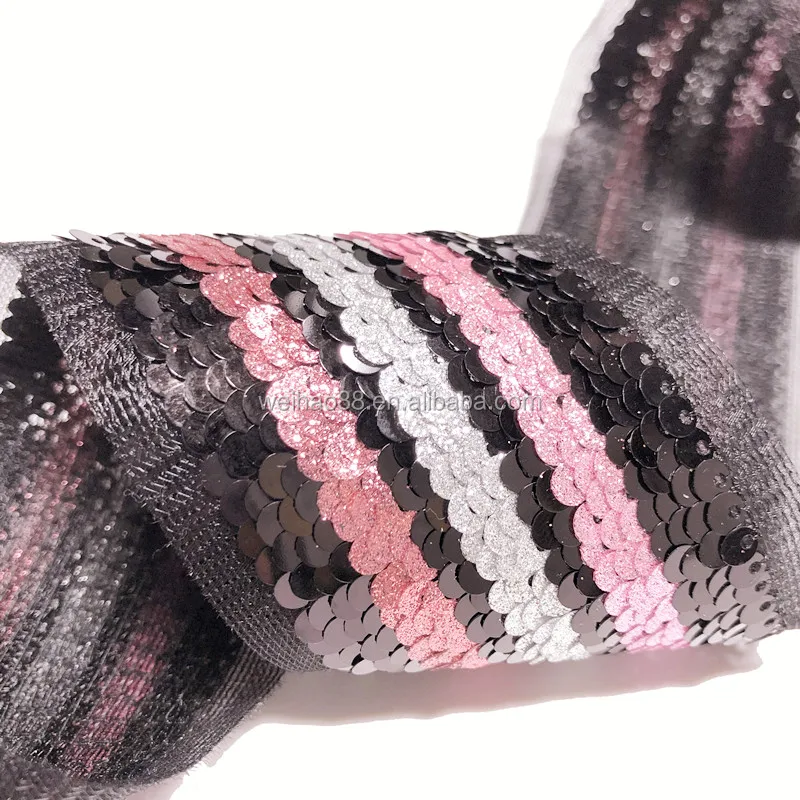 
Fashion sequins trims, shinny sequins lace tape for garments mesh sequins lace band 