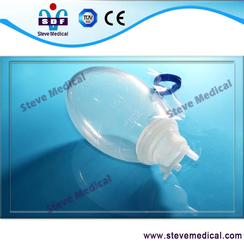 Disposable Medical Product Silicone Suction Reservoir with CE