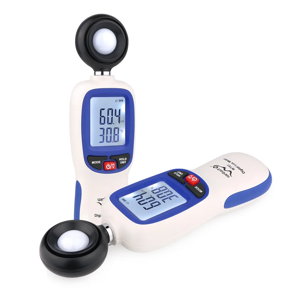 Digital Luxmeter Mini Light Meter Environmental Testing Equipment Handheld Type illuminometer WT81