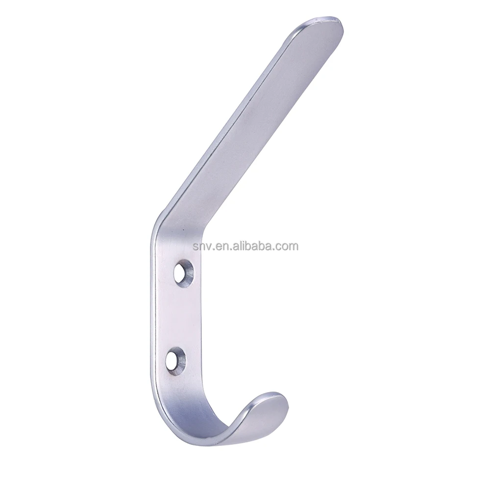 Double Dress Clothes Hanger Aluminium Coat Hook