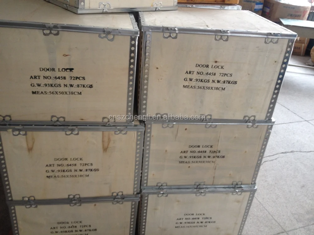 SECURITY LAPERCHE 6458 LOCK with wooden case