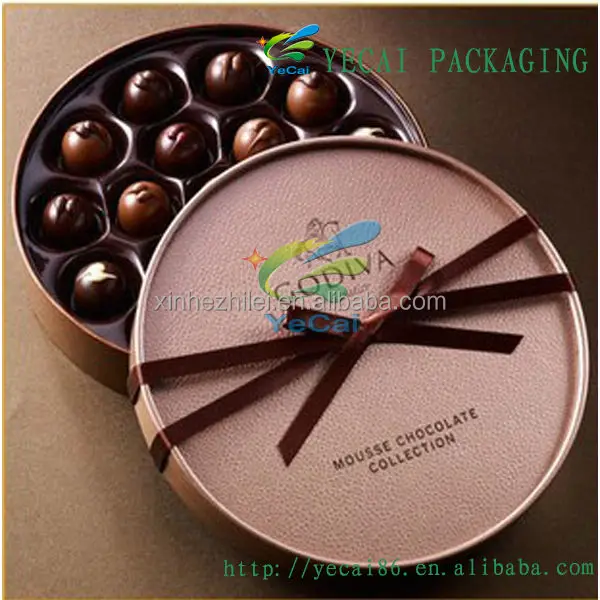 Round Tube Paper Gift Box Macaron Cookie Paper Box