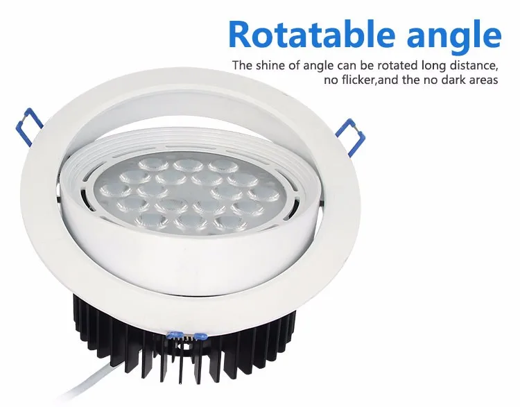 
new products led downlight housing 