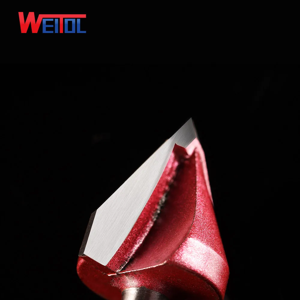 Высококачественный V-образный гравировальный инструмент 3D для дерева V-образная ЧПУ-роутер