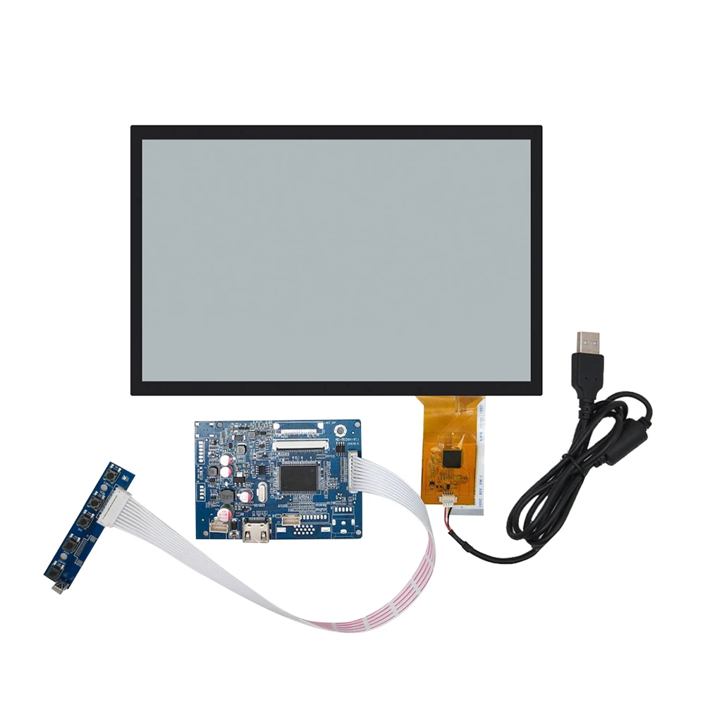 10 дюймов TFT ЖК-дисплей с usb емкостный сенсорный экран raspberry pi 3 ЖК-экран 1280*800 для + Драйвер