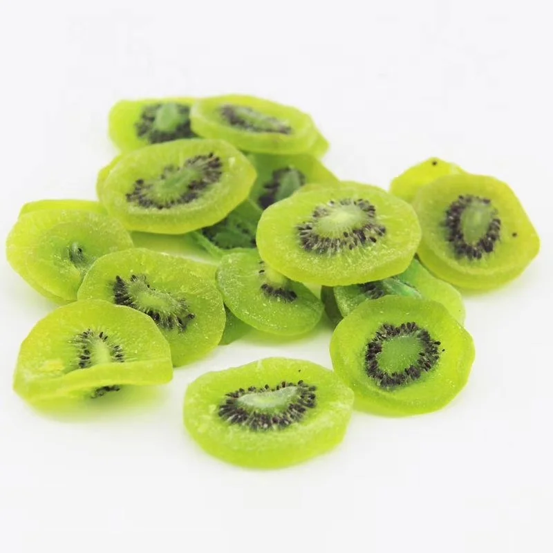 New Crop Green Color Sweet Sliced Dehydrated Kiwi