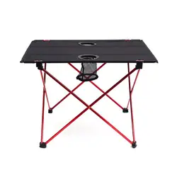 lightweight small aluminum frame portable travel folding table