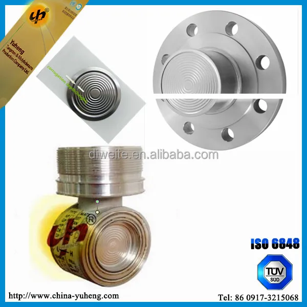 China  differential pressure sensor Tantalum titanium 316l foil diaphragm