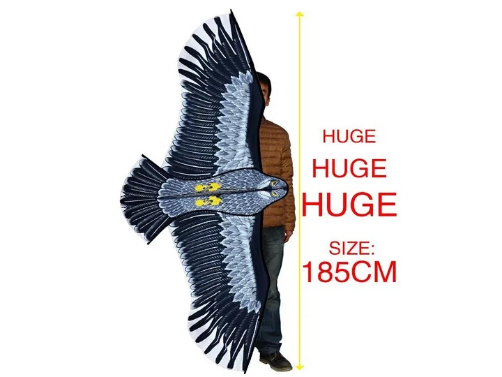 Китайский 1,8 м Большой Ястреб птица Орл кайт с летающей линией