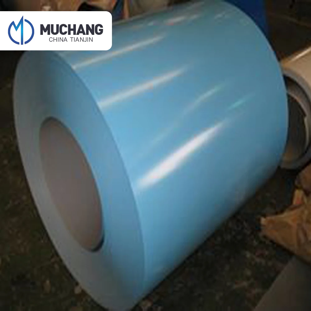 0.23*1250 galvanized roll with polymer coating in rolls for corrugated roofing sheets