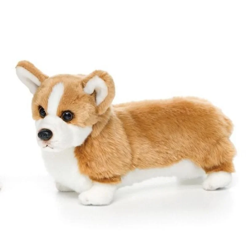 Custom stuffed animals corgi dog plush stuffed toy