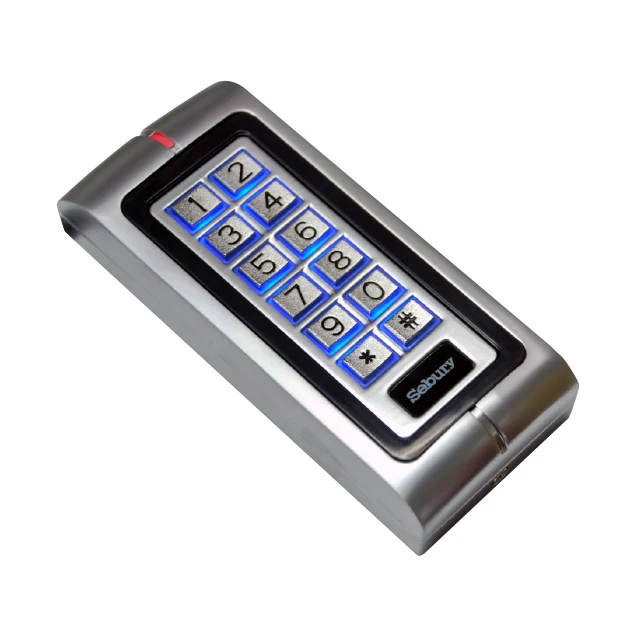Sebury metal keypad proximity  RFID EM card reader 125KHZ relay standalone access control