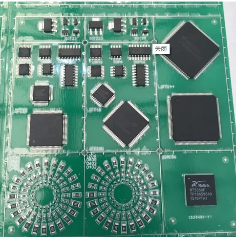 SMD LED Yamaha pneumatic feeder chip Mounting 4 heads machine