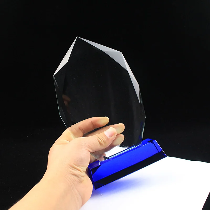 Ice Peak Manufacture Crystal Award Trophy for engraving Souvenirs Gifts