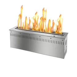inno fire 36 inch intelligent stainless steel controller ethanol fireplace