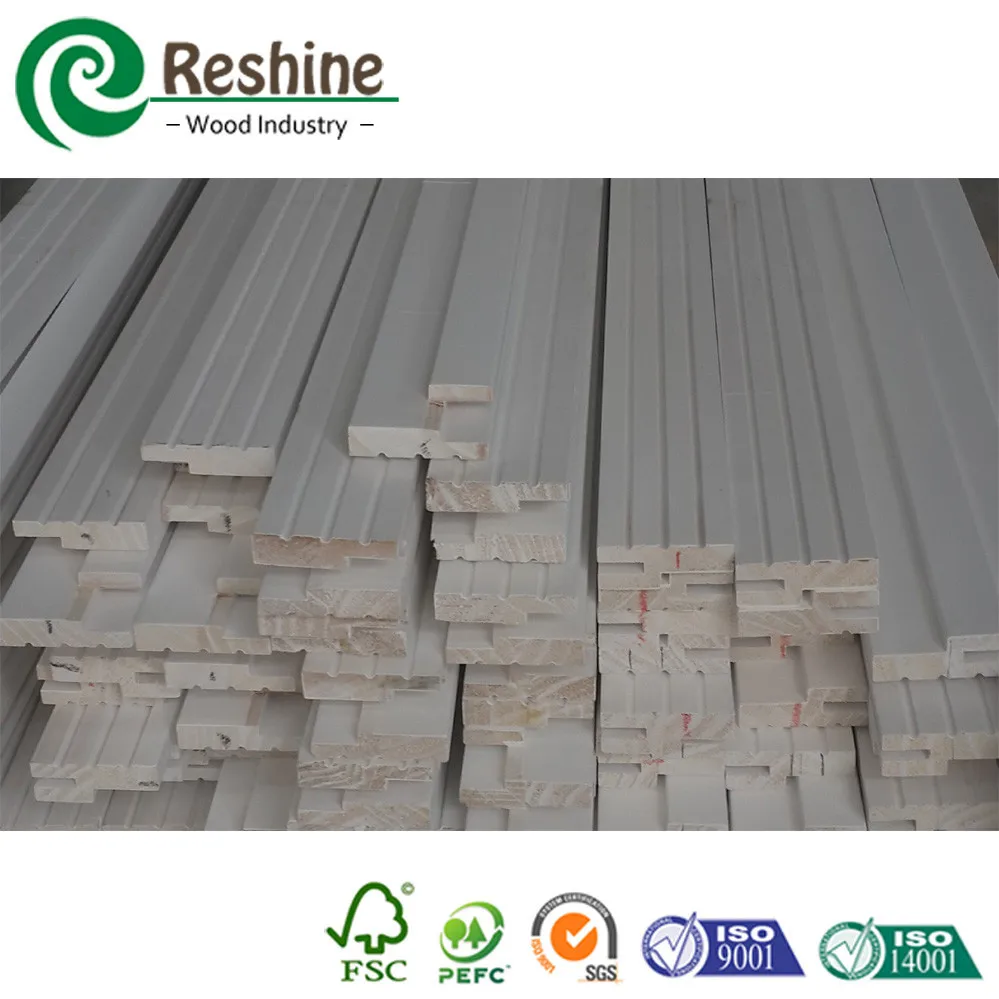 Primed Interior Flat Split Jamb Radiata Pine Door Frame