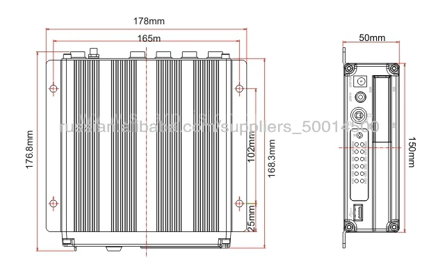 4-канала Мобильные DVR