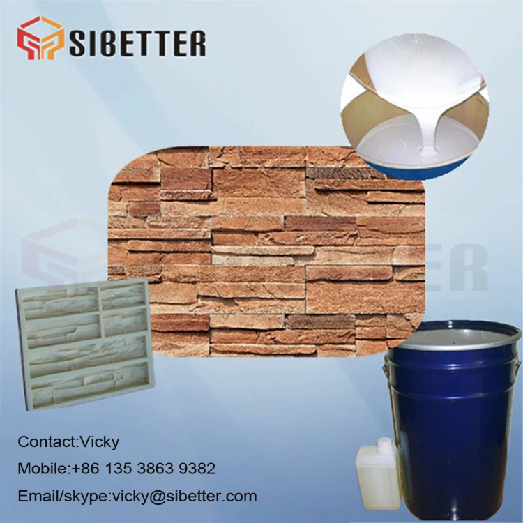 Prices Liquid RTV2 Silicone for Artificial Natural Stone Mold
