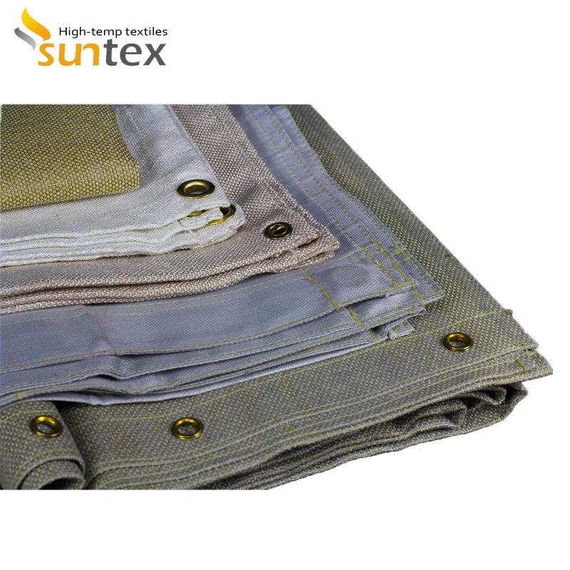 High Temperature Resistance Fireproof Blanket Fiberglass Welding Blanket Roll