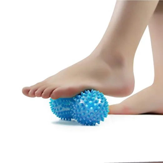 
ZRWA28 Athletics High Density Spiky Massage Ball lacrosse balls for foot massage 
