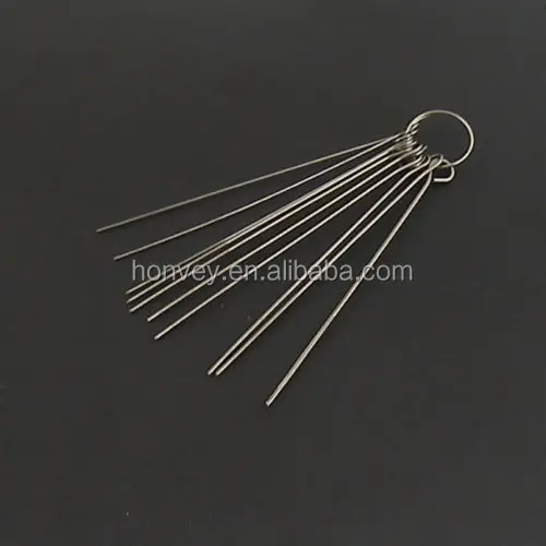 10 Pcs Cleaning Needle Kit For Airbrush Paint Spray Guns Nozzle Tattoo Equipment
