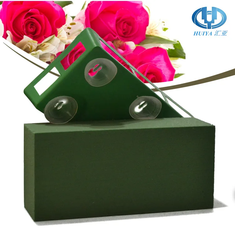 HY-CF1 22.5*10.5*7.5cm Wholesale Floral Foam Brick with Tray