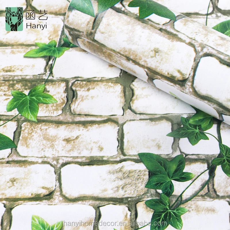 New designs embossed PVC self adhesive wallpaper 3d stone wallpaper 3d brick wallpaper