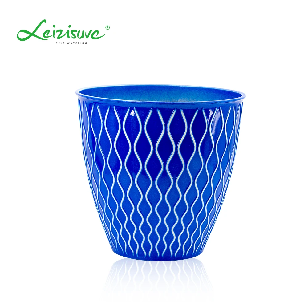 Factory outdoor garden modern wholesale planter plastic plant flower pot