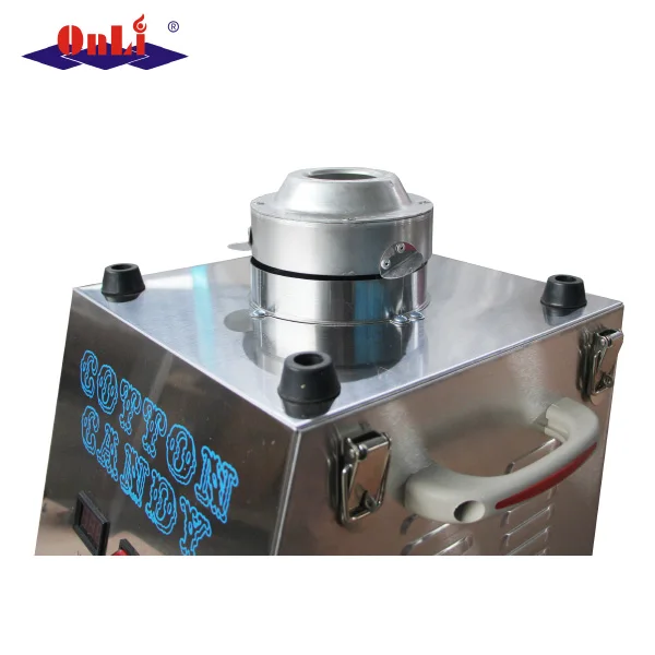 
New model Stainless steel flower Cotton Candy Floss Machine CE certificate 