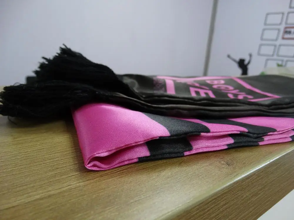 
100% Acrylic Knitting jacquard scarf fans football team scarf ERITREA state logo scarf 