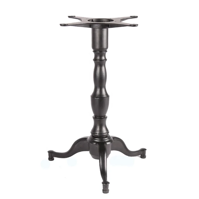 Chuangdi special design table base cast iron 3 legs heavy duty table base