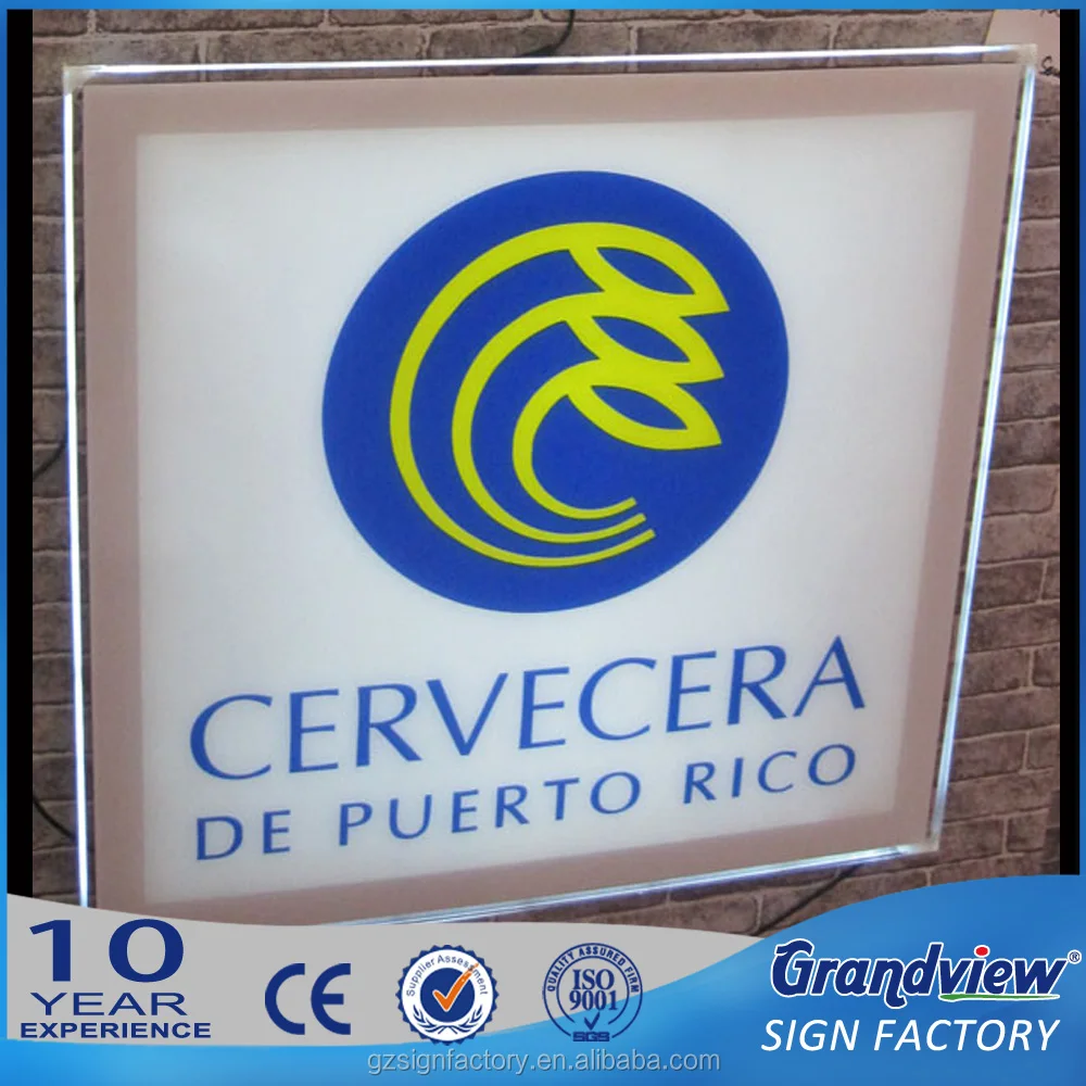 wall mounted photo light box acrylic panel frames led crystal light frame