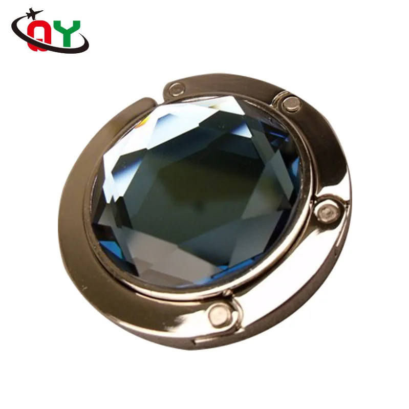 2023 wholesale cheap color bag hanger hook zinc alloy custom logo metal bag holder