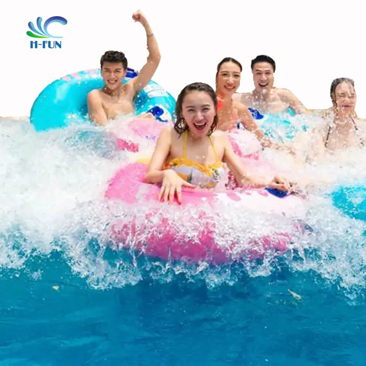 Transparent Multi-color Water Park Tube for Lazy River Construction Lazy river tubes