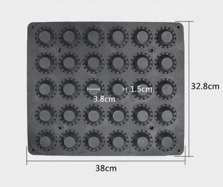 
Electric Mini 30 pcs/plate Double digital Egg tart machine Egg Shell Maker 