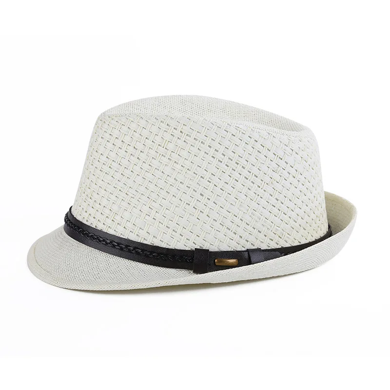 Fashion summer sun paper straw hats factory