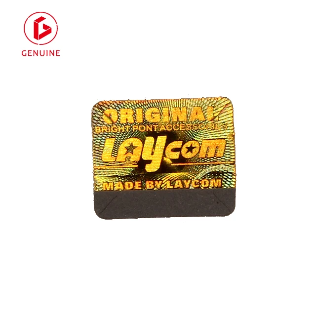 Watermark certificate visa card transformers silver scratch off hologram sticker