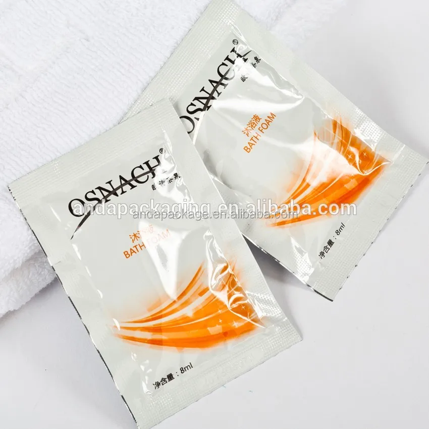 Пакеты для упаковки шампуня в саше/пакеты и