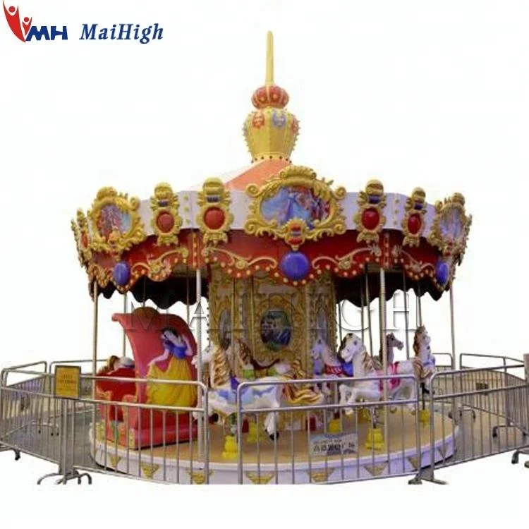 High quality musical 16 seats carousel horse rides for sale