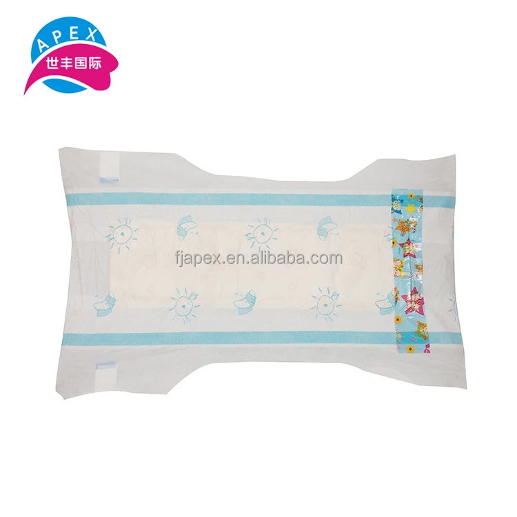 Comfortable leak guard disposable stock lots cloth like beauty  washable baby diapers
