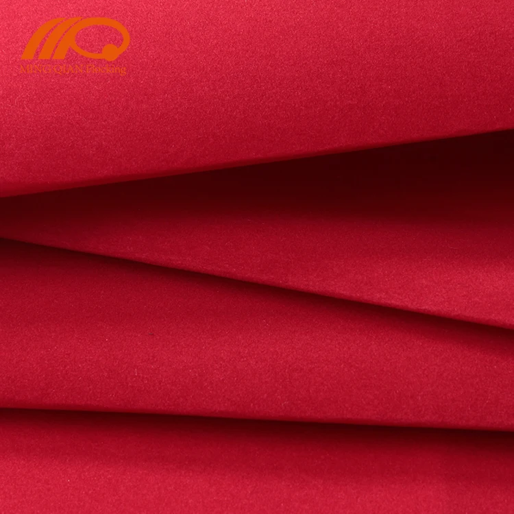 Red Nonwoven Velvet Lining For Jewelry Box