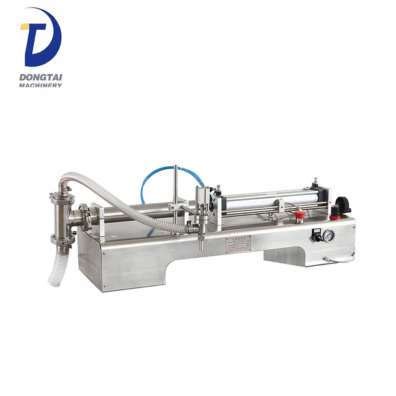 Semi-automatic single head liquid filling machine
