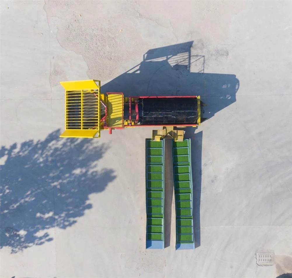 Africa Popular Mobile Gold Trommel Mining Machine