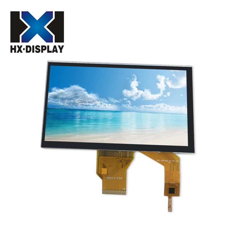 7 inch lcd 1024 x 600 ips display mipi/lvds dsi interface