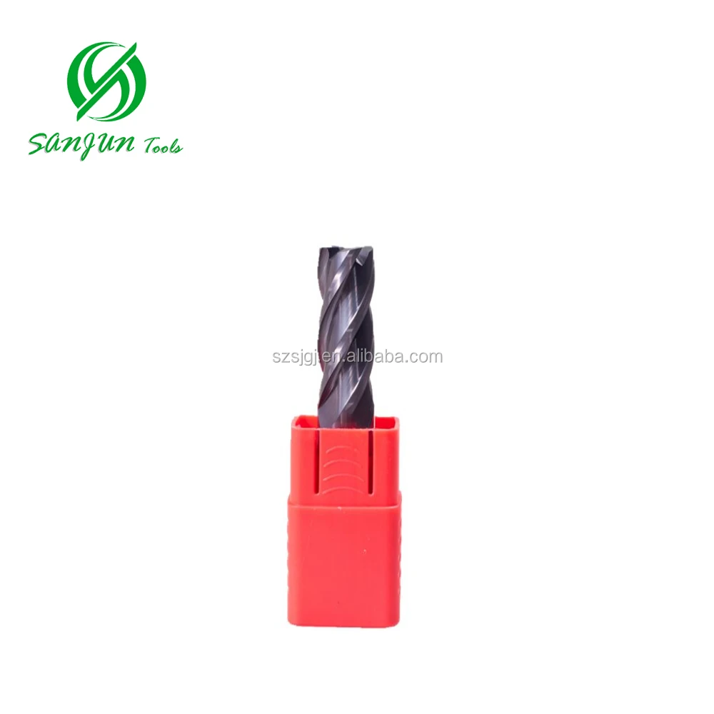 
HRC55 16mm Wolfram Carbide Flat End Mill Cutter 
