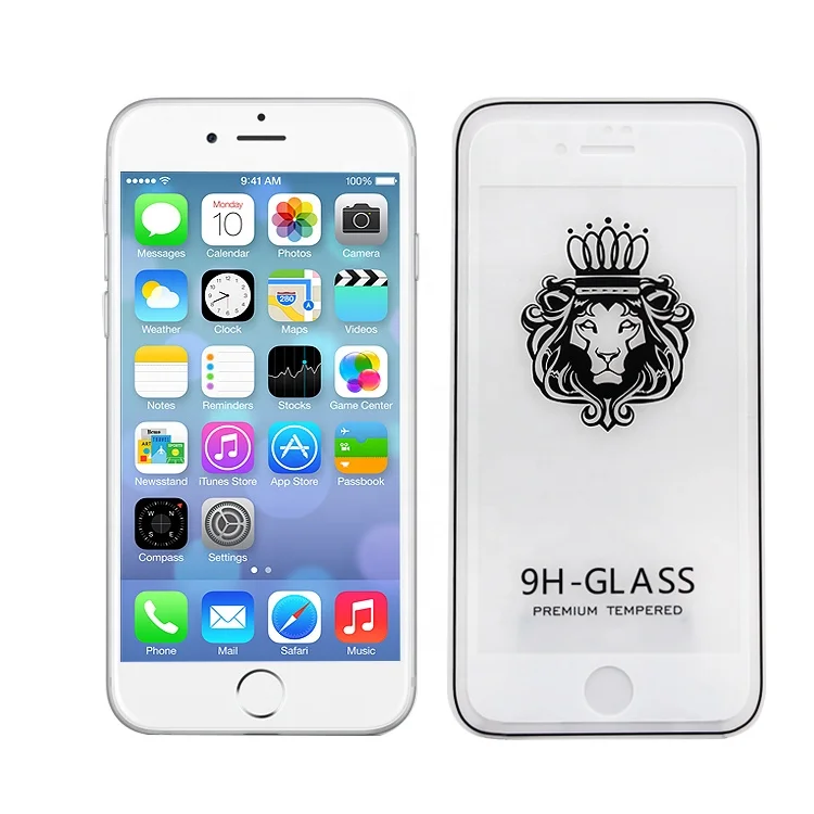 
Silk Print Smart Phone Tempered Glass Protection For iPhone 7/8 