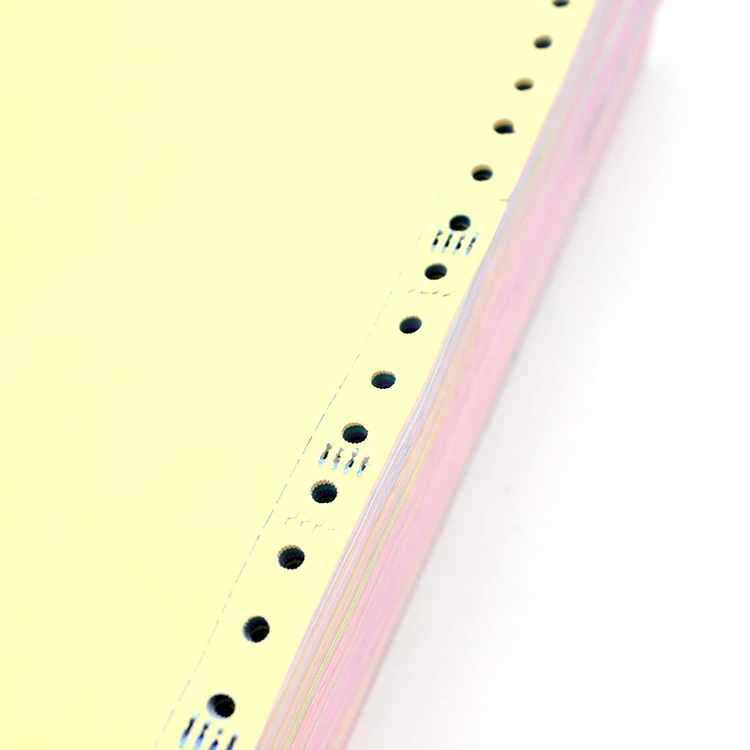  Пустая печатная 2 слой безуглеродистой компьютера непрерывная бумага 9.5x11