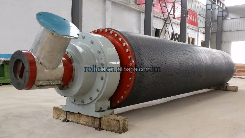 stainless steel suction couch roll for paper machine