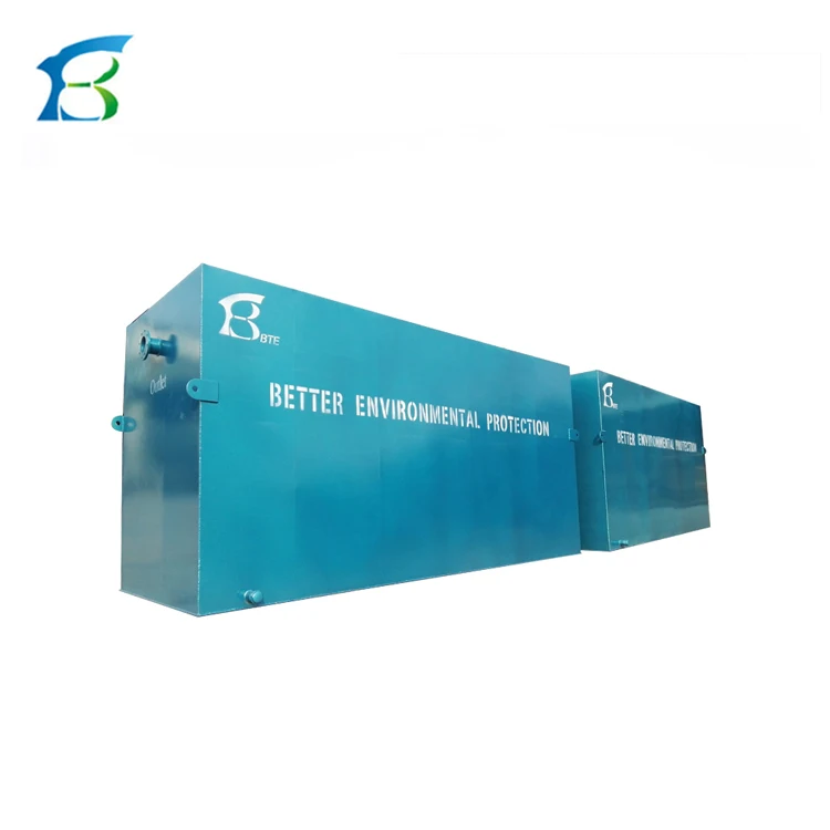 Сточных вод, подземный STP для больницы очистки сточных вод