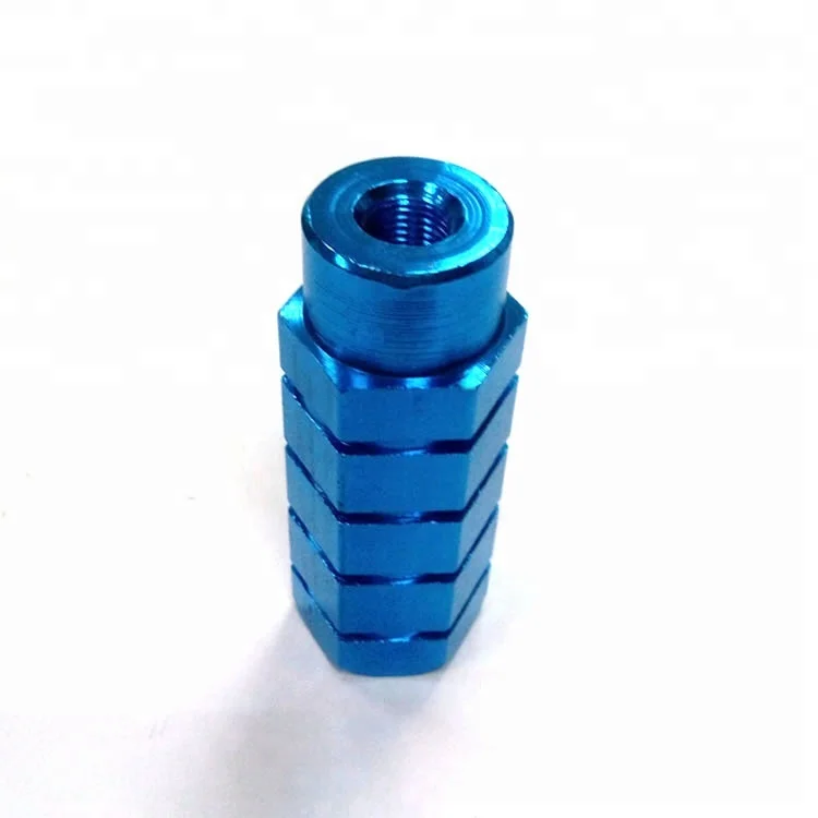 wholesale NingBo YONGTENG/OEM  bicycle part CNC machining aluminum Bicycle foot peg BMX foot peg